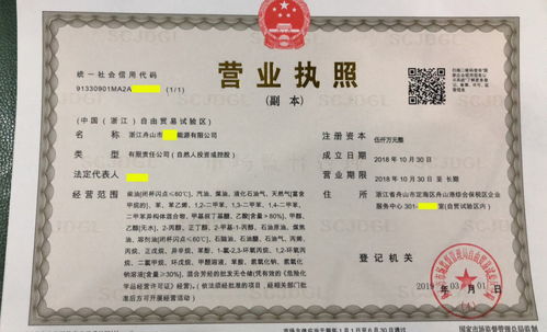 代理全國汽柴油成品油天然氣公司注冊及國內貿易代理全流程解析