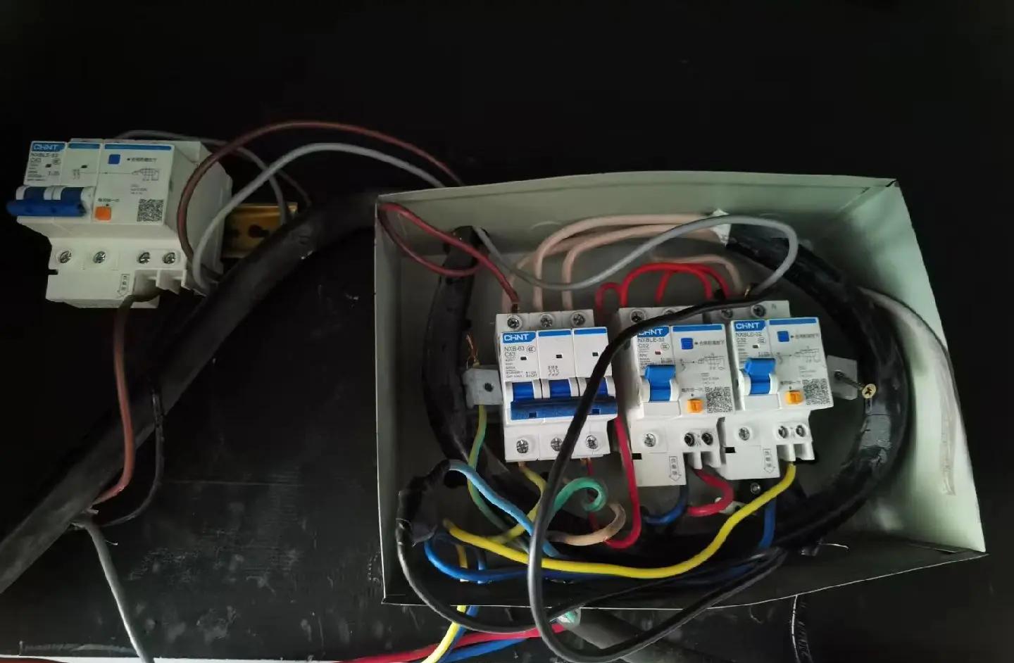 電氣維修 四小時激戰，解決漏電故障